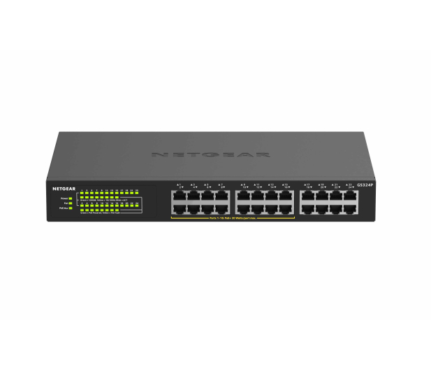 Netgear 24p GS324P (24x10/100/1000Mbit, 16xPoE+) - 590577 - zdjęcie 10